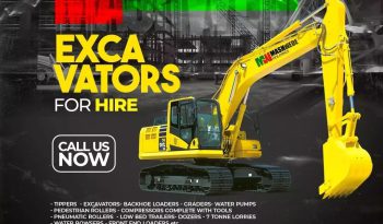 Mashwede 30t Excavator for hire